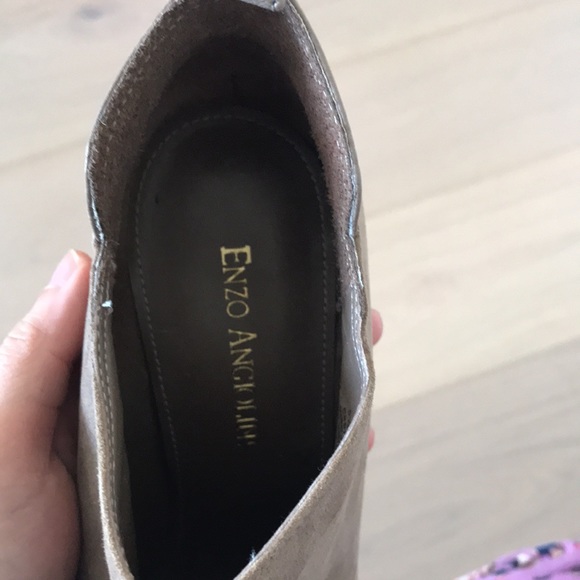 Enzo Angiolini Taupe Booties - Picture 6 of 10